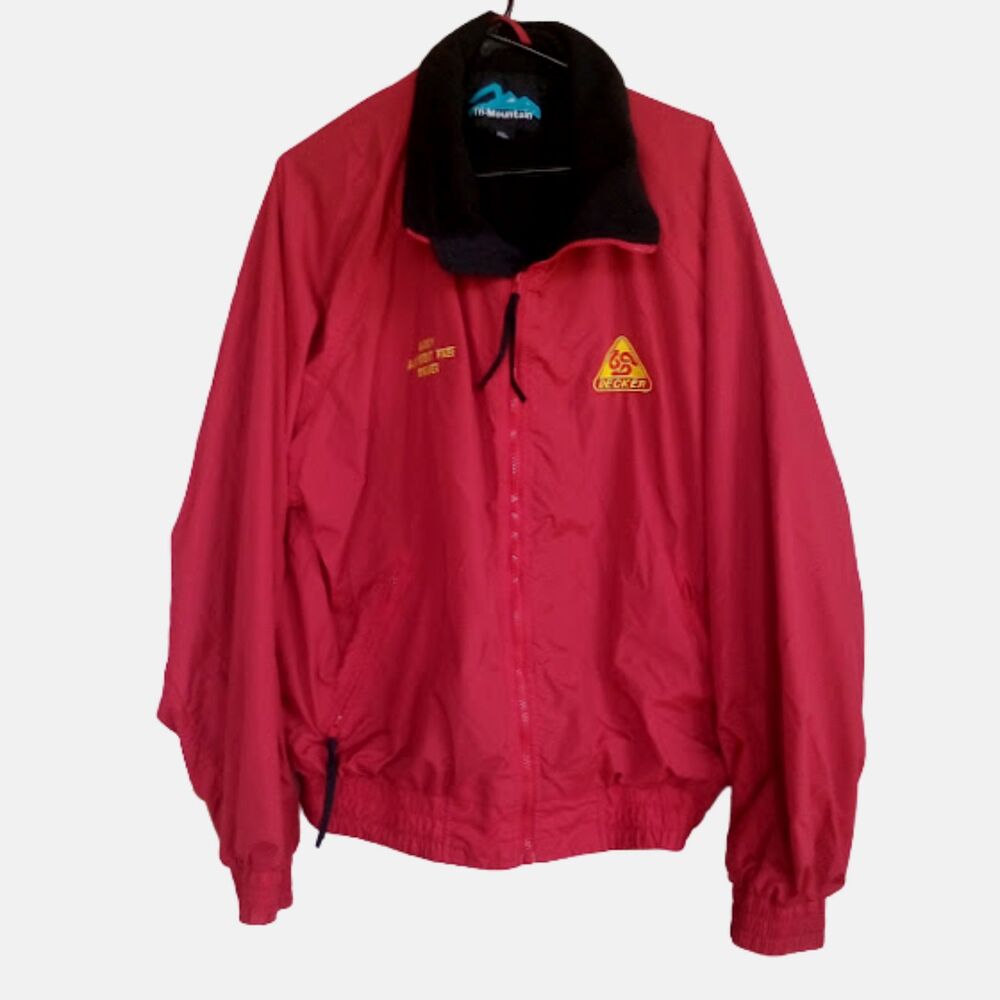 Tri Mountain Coat Men 2XL Jacket Decker Gary Accident Free Fleece
